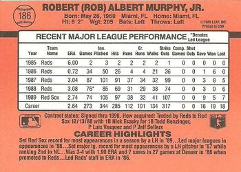 Rob Murphy  baseball card collectible - Main Image 2