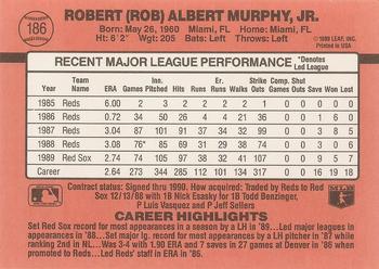 Rob Murphy  baseball card collectible - Main Image 2