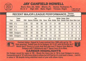 Jay Howell  baseball card collectible - Main Image 2
