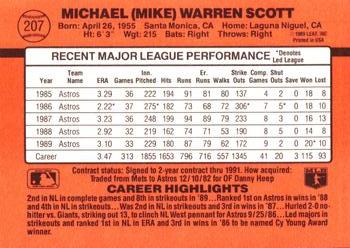 Mike Scott  baseball card collectible - Main Image 2