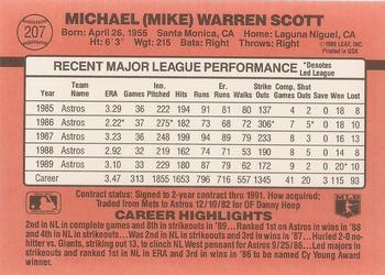 Mike Scott  baseball card collectible - Main Image 2