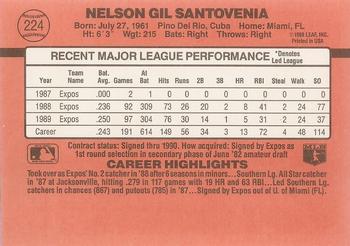 Nelson Santovenia  baseball card collectible - Main Image 2