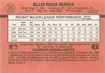 Ellis Burks  baseball card collectible - Main Image 2