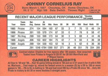 Johnny Ray  baseball card collectible - Main Image 2