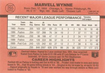 Marvell Wynne  baseball card collectible - Main Image 2