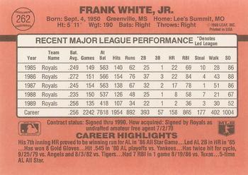 Frank White  baseball card collectible - Main Image 2