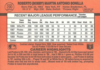Bobby Bonilla  baseball card collectible - Main Image 2