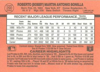 Bobby Bonilla  baseball card collectible - Main Image 2
