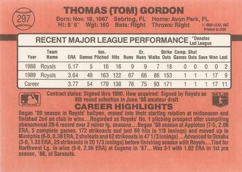 Tom Gordon  baseball card collectible - Main Image 2
