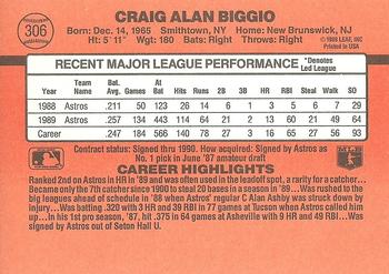 Craig Biggio  baseball card collectible - Main Image 2