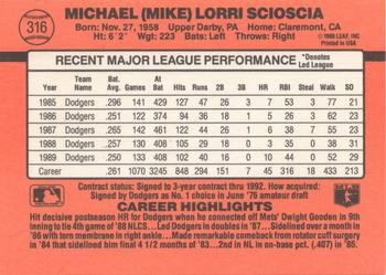 Mike Scioscia  baseball card collectible - Main Image 2