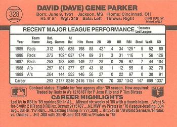 Dave Parker  baseball card collectible - Main Image 2