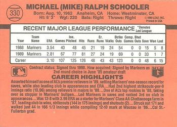 Mike Schooler  baseball card collectible - Main Image 2