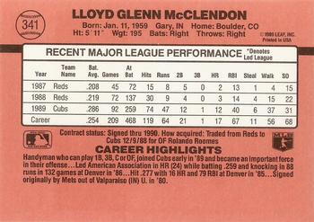Lloyd McClendon  baseball card collectible - Main Image 2