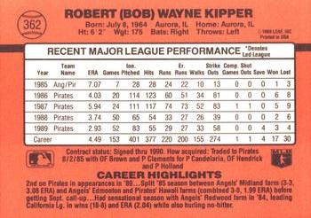 Bob Kipper  baseball card collectible - Main Image 2
