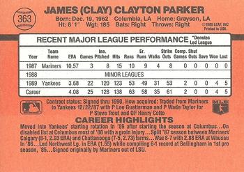 Clay Parker  baseball card collectible - Main Image 2