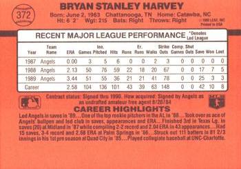 Bryan Harvey  baseball card collectible - Main Image 2