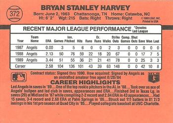 Bryan Harvey  baseball card collectible - Main Image 2