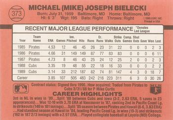 Mike Bielecki  baseball card collectible - Main Image 2