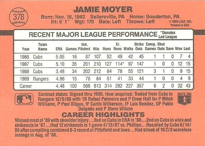 Jamie Moyer  baseball card collectible - Main Image 2