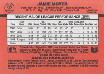 Jamie Moyer  baseball card collectible - Main Image 2