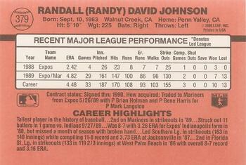 Randy Johnson  baseball card collectible - Main Image 2
