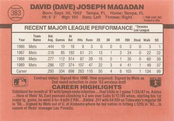Dave Magadan  baseball card collectible - Main Image 2