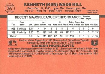 Ken Hill  baseball card collectible - Main Image 2
