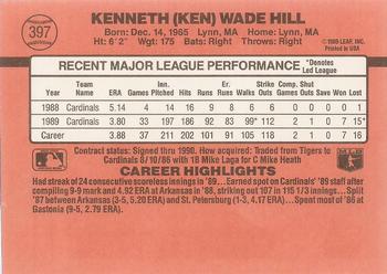 Ken Hill  baseball card collectible - Main Image 2