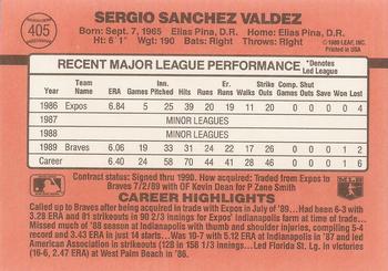 Sergio Valdez  baseball card collectible - Main Image 2