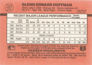 Glenn Hoffman  baseball card collectible - Main Image 2