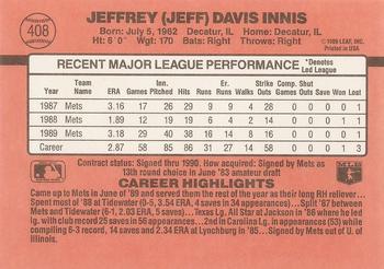 Jeff Innis  baseball card collectible - Main Image 2