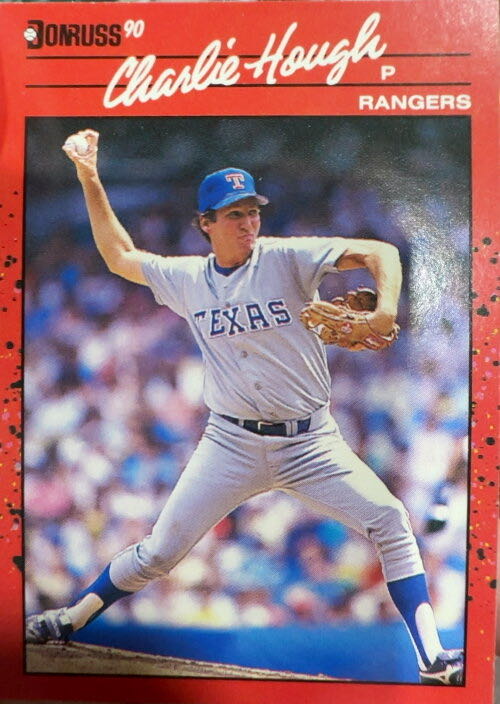 Charlie Hough  baseball card collectible - Main Image 3
