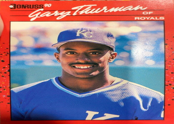 Gary Thurman  baseball card collectible - Main Image 3