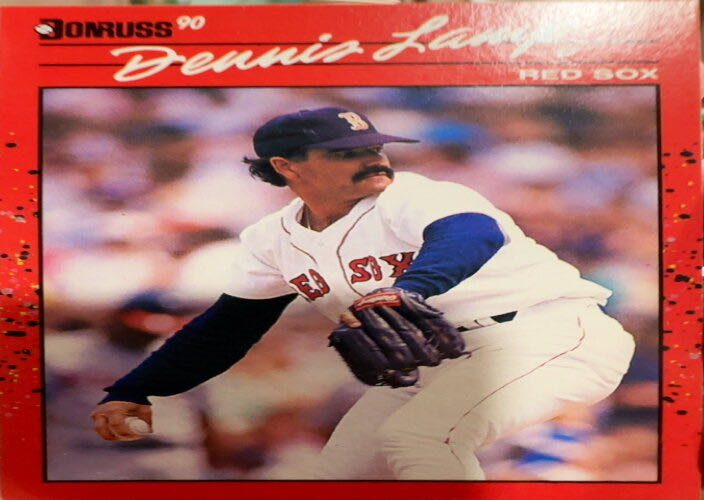 Dennis Lamp  baseball card collectible - Main Image 3