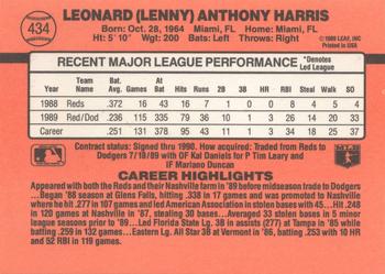 Lenny Harris  baseball card collectible - Main Image 2