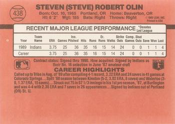Steve Olin  baseball card collectible - Main Image 2