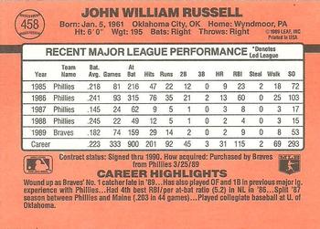 John Russell  baseball card collectible - Main Image 2