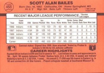 Scott Bailes  baseball card collectible - Main Image 2