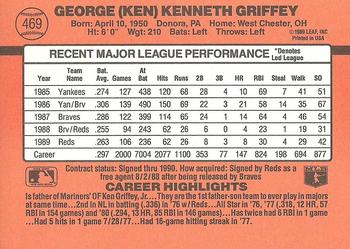Ken Griffey  baseball card collectible - Main Image 2