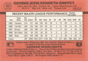 Ken Griffey  baseball card collectible - Main Image 2