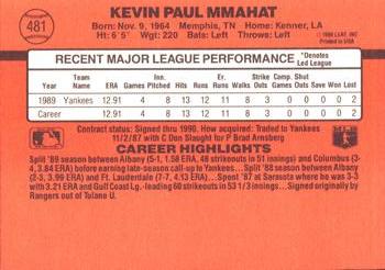 Kevin Mmahat  baseball card collectible - Main Image 2