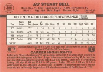 Jay Bell  baseball card collectible - Main Image 2
