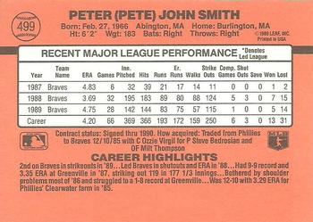 Pete Smith  baseball card collectible - Main Image 2