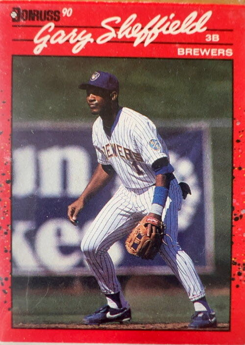 Gary Sheffield  baseball card collectible - Main Image 3