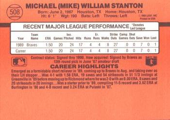 Mike Stanton  baseball card collectible - Main Image 2
