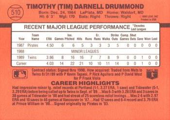 Tim Drummond  baseball card collectible - Main Image 2