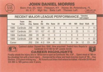 John Morris  baseball card collectible - Main Image 2