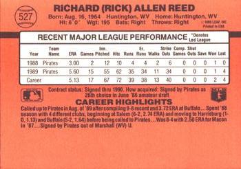 Rick Reed  baseball card collectible - Main Image 2