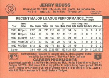 Jerry Reuss  baseball card collectible - Main Image 2